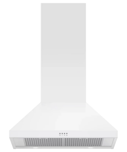 Fisher Paykel 30" Series 7 Pyramid Chimney Wall Range Hood White - HC30PCW1