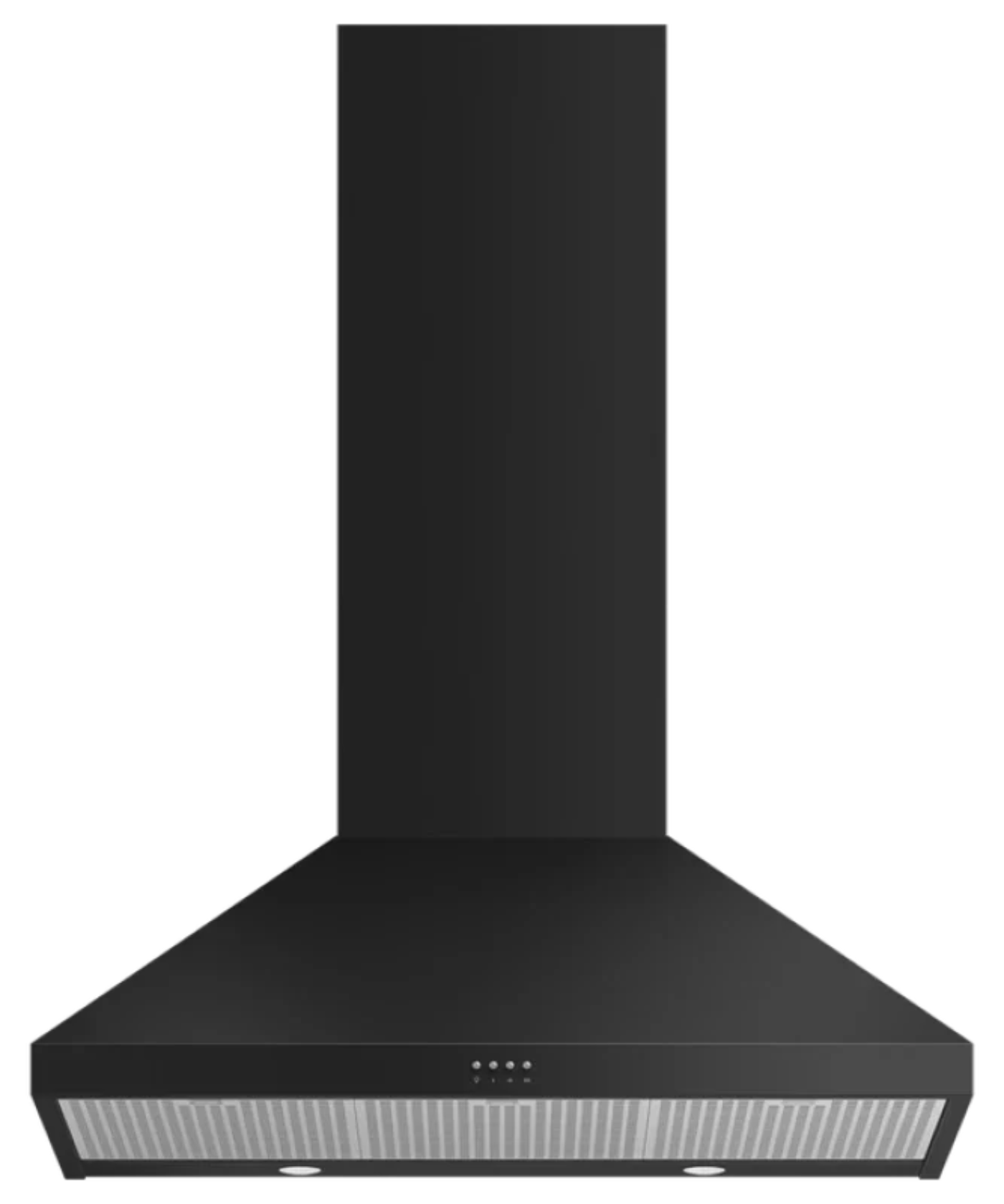 Fisher Paykel 36" Series 7 Pyramid Chimney Wall Range Hood Black - HC36PCB1