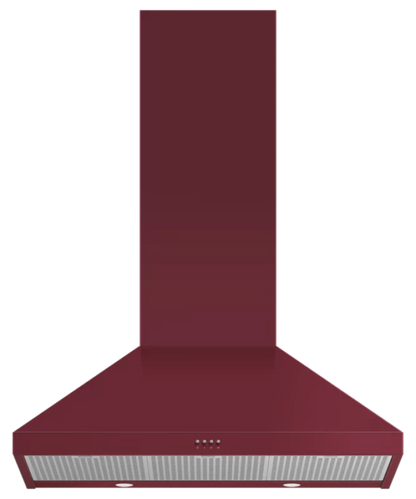 Fisher Paykel 36" Series 7 Pyramid Chimney Wall Range Hood Red - HC36PCR1