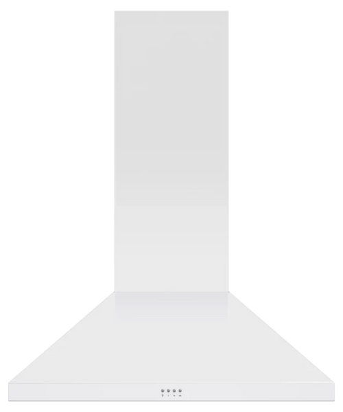 Fisher Paykel 36" Series 7 Pyramid Chimney Wall Range Hood White - HC36PCW1