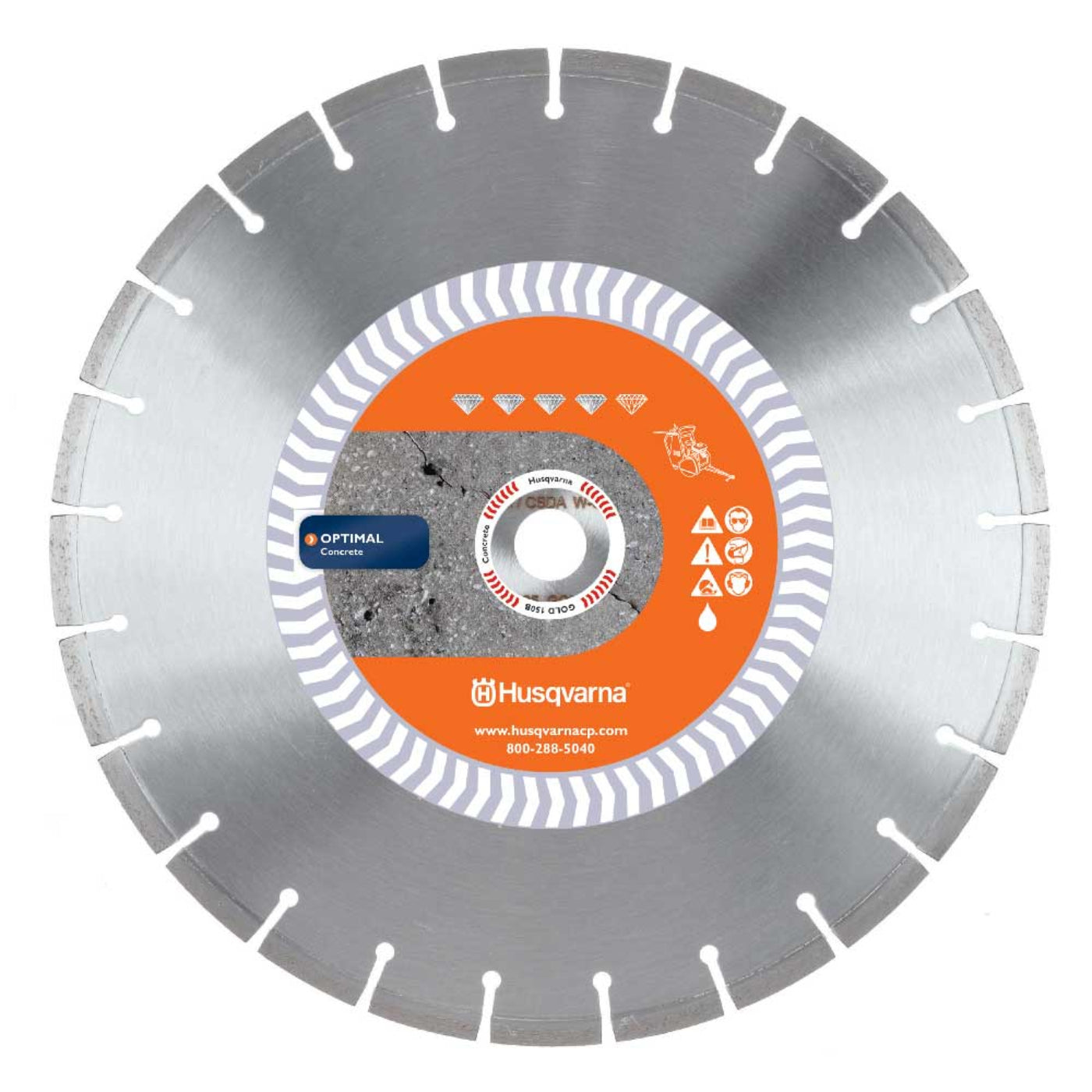 Husqvarna Banner Line Red 450B-R Diamond Blades - 542751062