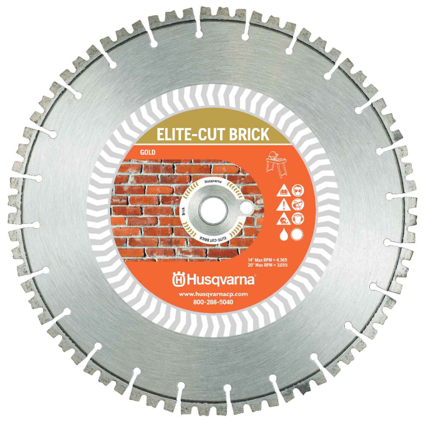 Husqvarna ELITE-CUT Brick Diamond Blades - 589518201