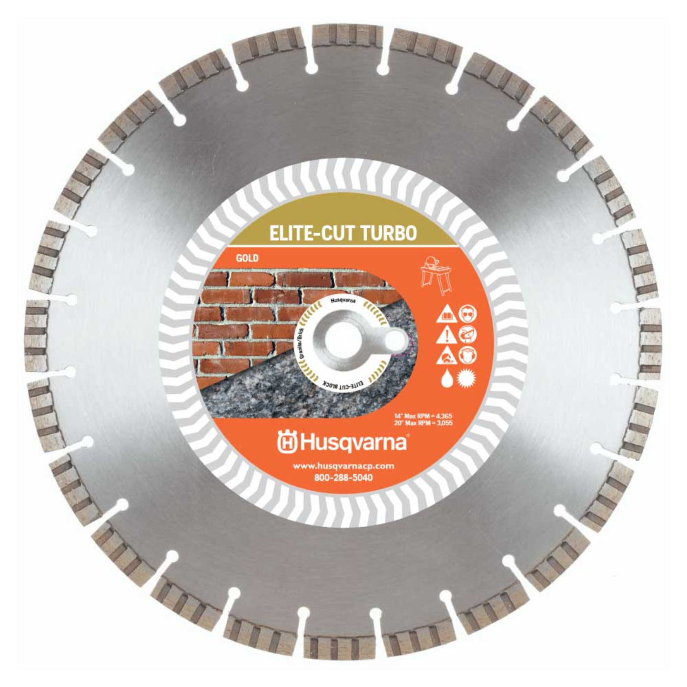 Husqvarna ELITE-CUT Turbo Diamond Blades - 589518001
