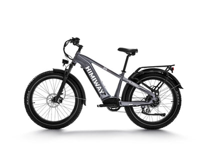 Samson Himiway Zebra D5 Electric Bicycle 48V 750W 20 MPH Torque Sensor 26" Fat Tire New - HMW-D5-GY-SO-US
