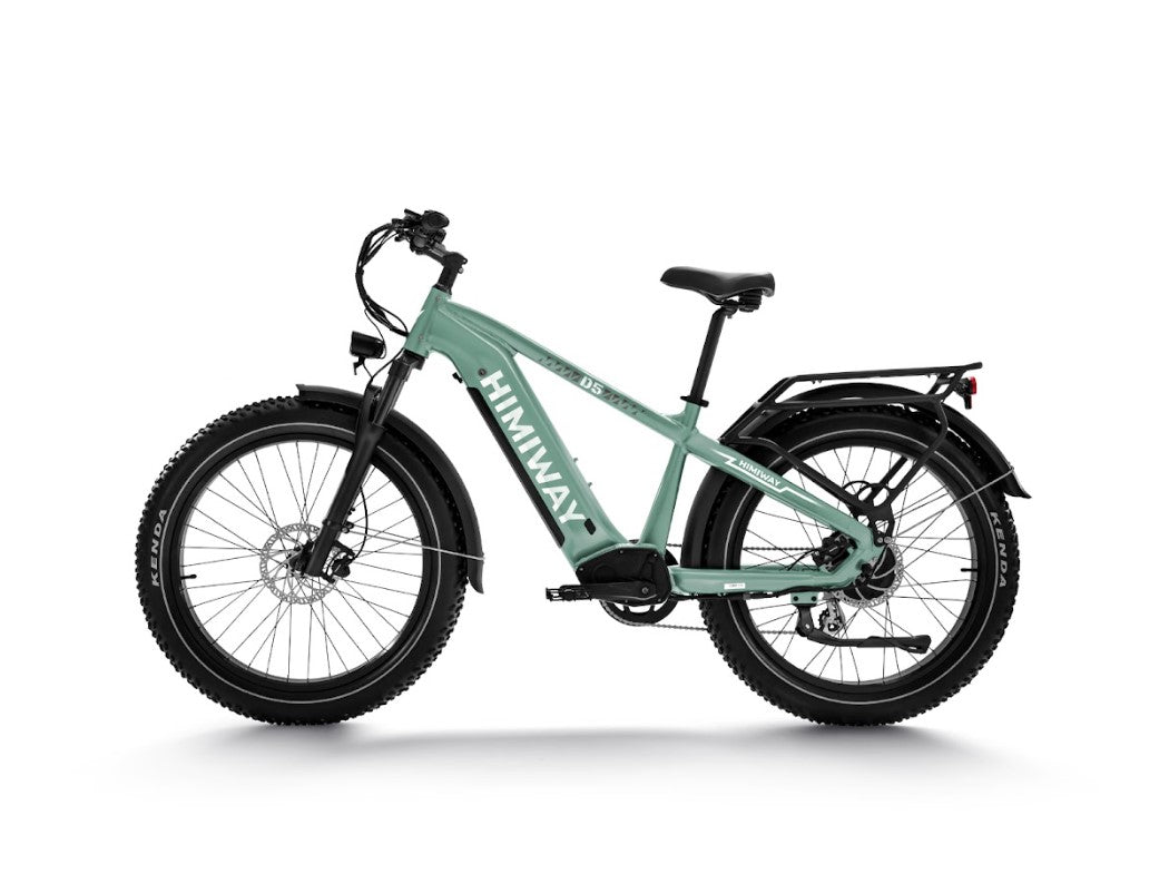 Samson Himiway Zebra D5 Electric Bicycle 48V 750W 20 MPH Torque Sensor 26" Fat Tire New - HMW-D5-GY-SO-US