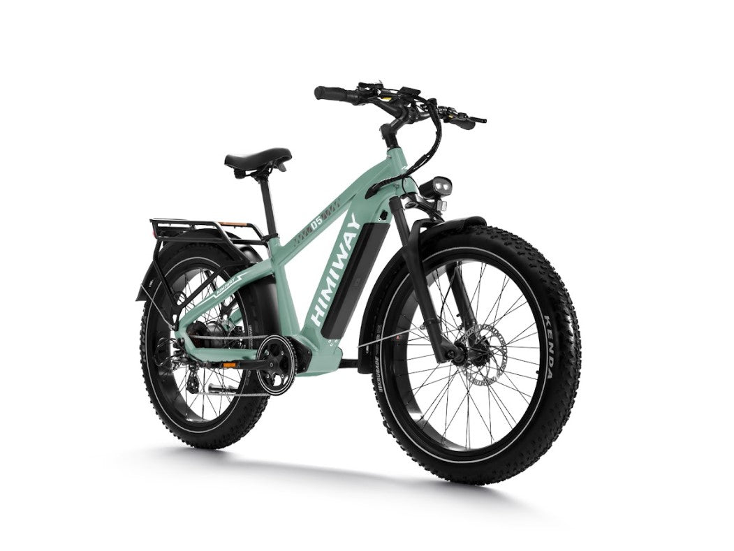 Samson Himiway Zebra D5 Electric Bicycle 48V 750W 20 MPH Torque Sensor 26" Fat Tire New - HMW-D5-GY-SO-US