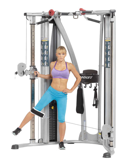 Hoist Dual Pulley Functional Trainer - HD-3000EZG Black