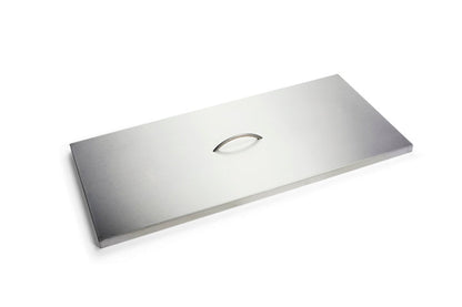 Stainless Steel Rectangle Fire Pit Cover- 5 sizes - HPHC-30