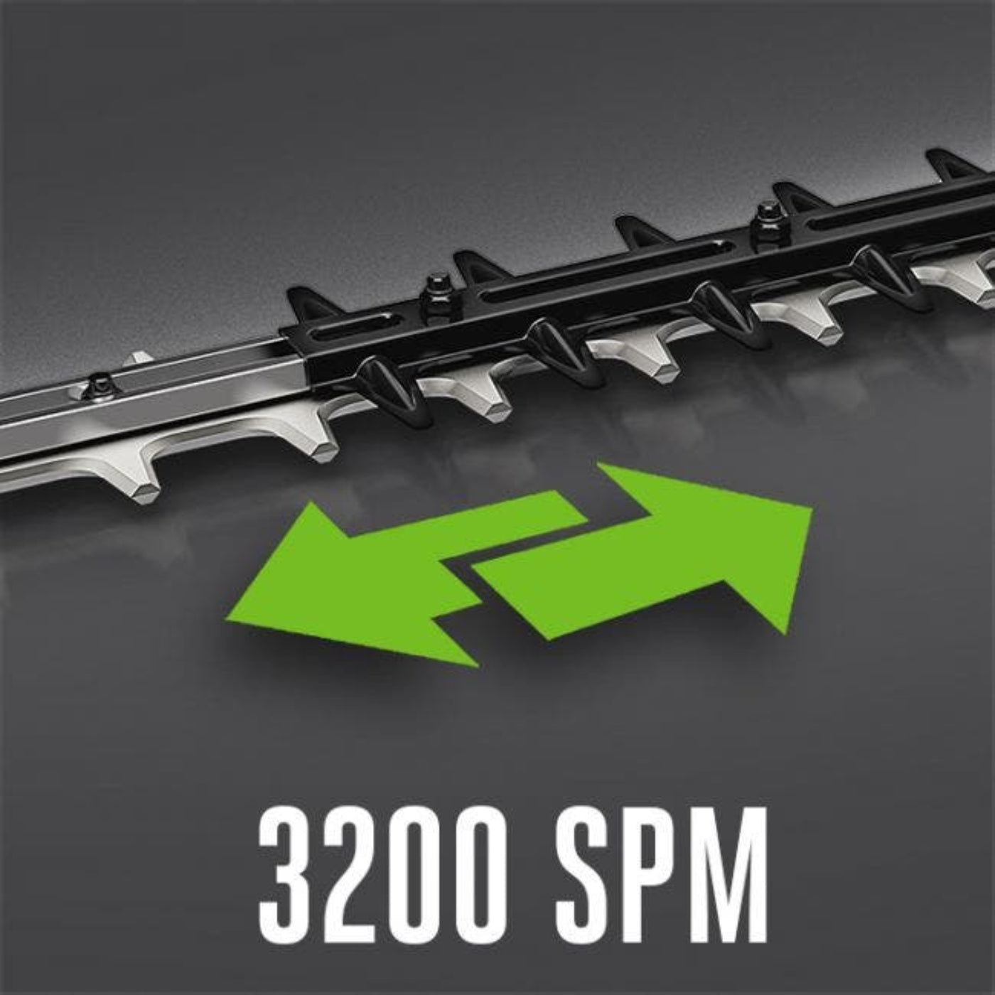 EGO Power+ 25" Cordless Electric Double Sided Hedge Trimmer with Rotating Handle with 2.5Ah Battery and Charger - HT2501
