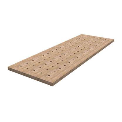 KREG 24" X 68" Hardwood Bench Top w/ Dog Holes - HWBT-6824-DH