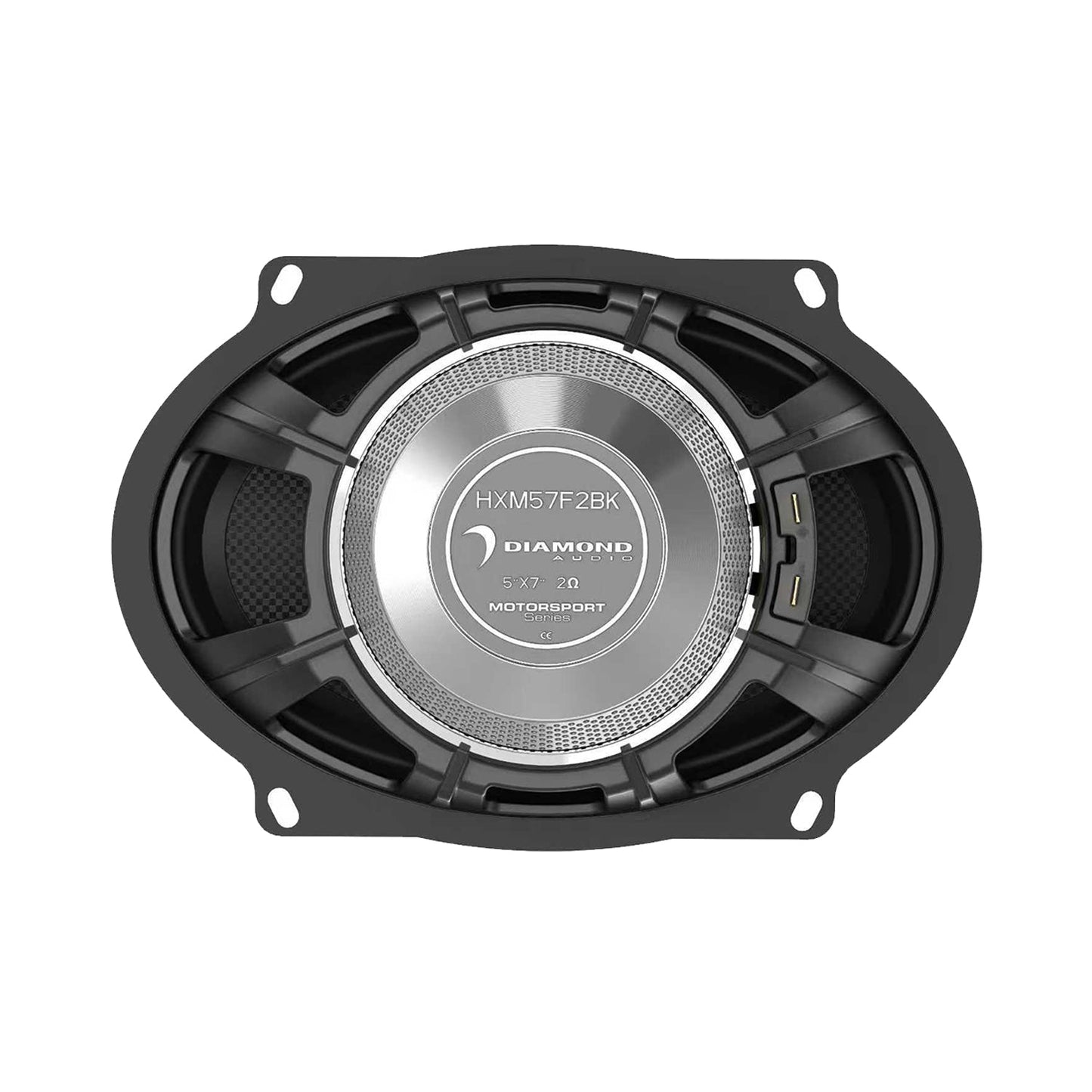 Diamond Audio 5"x7" 2-Way Harley-Davidson Direct Replacement Speakers (2Ω)- HXM57F2BK