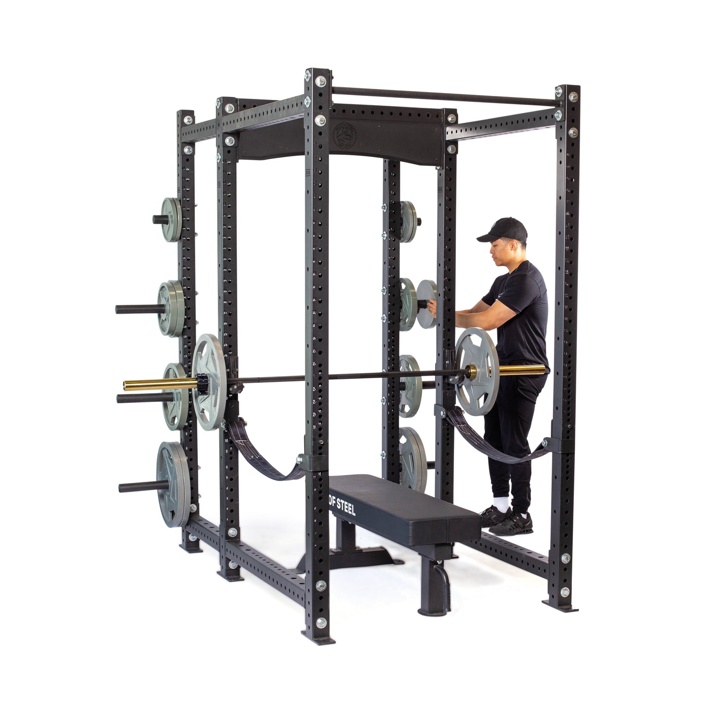 Bells Of Steel Hydra Six Post Power Rack - Prebuilt (3" x 3", ⅝" Holes) - 6-PST-HDR-PREBLT