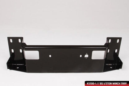 Fab Fours DR09-K2460-1 Dodge Ram 1500 2009-2012 Black Steel Front Bumper Full Guard with Tow Hooks