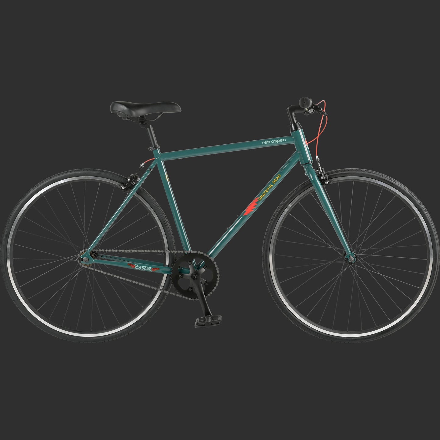 Retrospec Grateful Dead Harper Fixie Bike - Single Speed - 6489