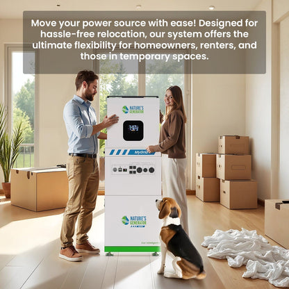 Nature's Generator  MyGrid 10K Solar Generator for Home - NGMGTNAUA