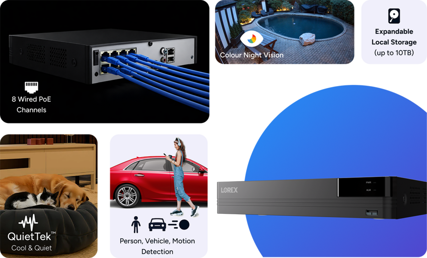 Lorex Connect UA 4K 8-Channel PoE Network Video Recorder - 2TB - 1779705498383_866
