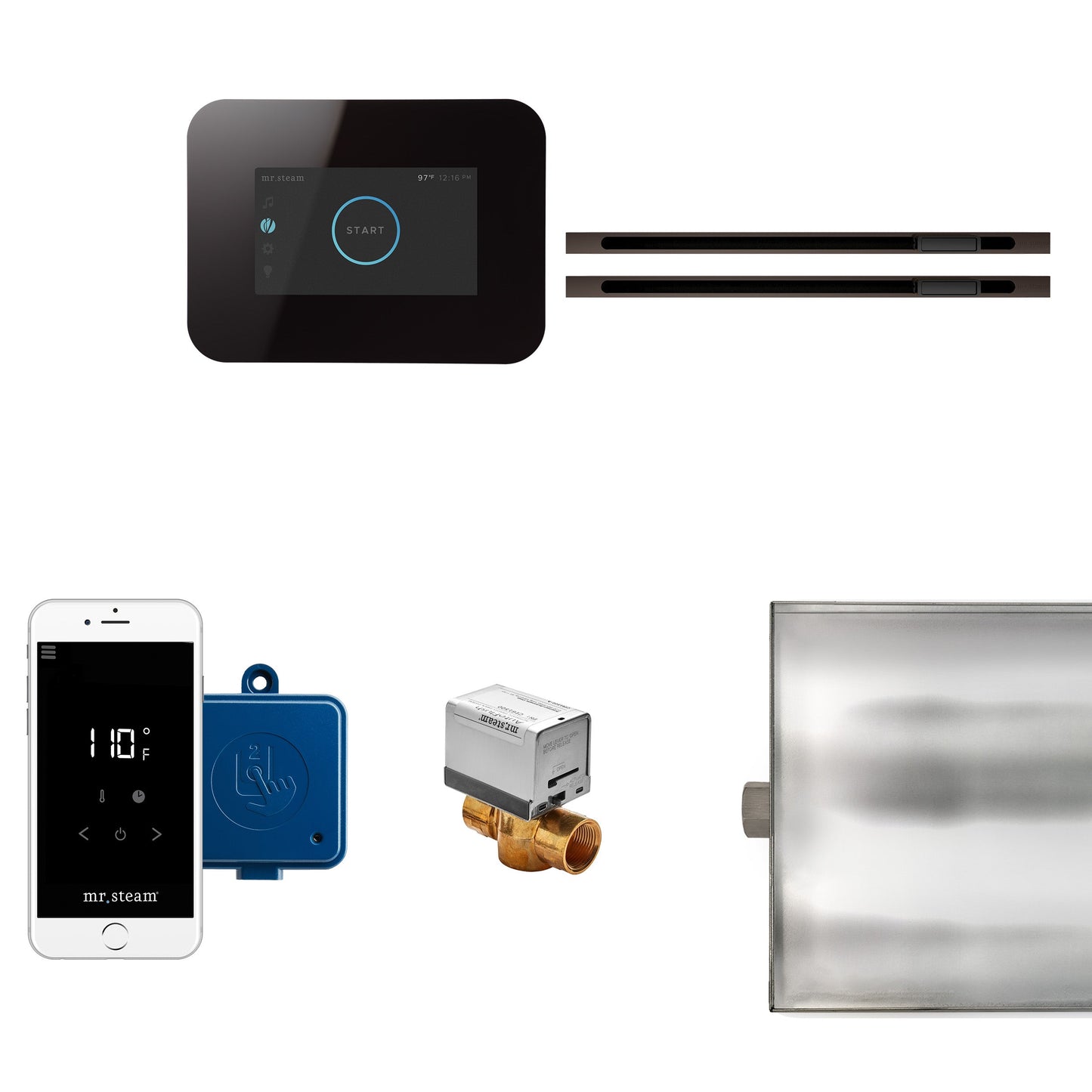 Mr. Steam iButler Max Linear Steam Generator Control Bundle - I3BTLRLXBK