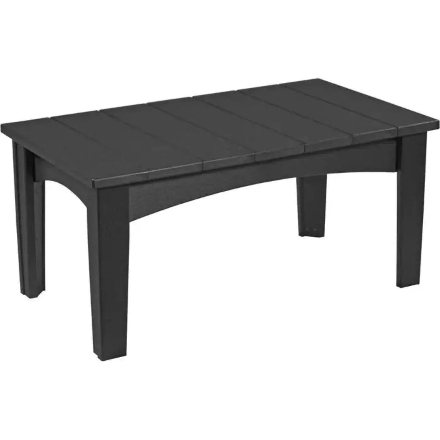 LuxCraft Poly Island Coffee Table - ICTBK
