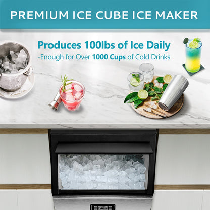 Euhomy Lucid M1 Cube Commercial Ice Maker