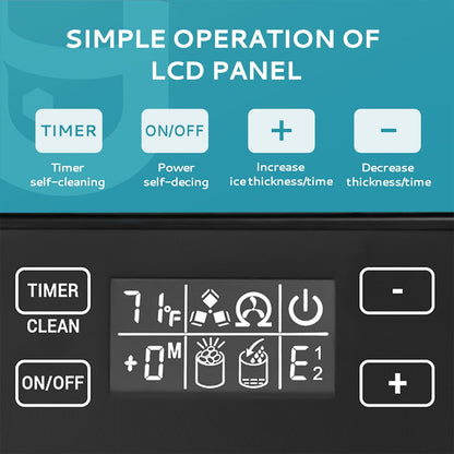 Euhomy Lucid S2 Cube Commercial Ice Maker