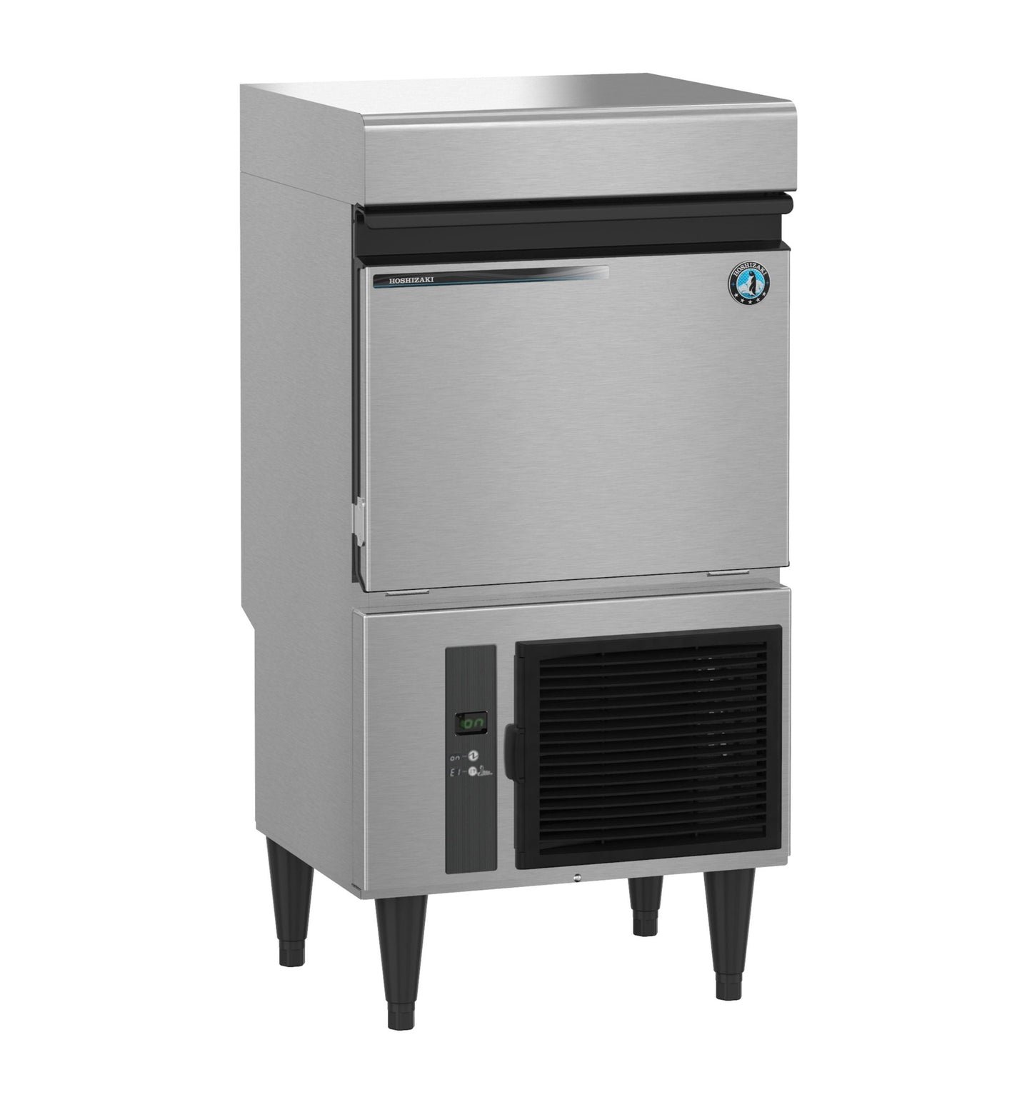 Hoshizaki 20" Wide Air-Cooled Square Cuber Ice Maker w/ Built-In Storage Bin - IM-50BAA-LM