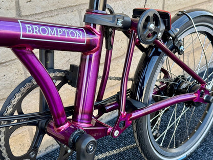 Brompton C Line High-HB Amethyst Lacquer "Mini-Marred"