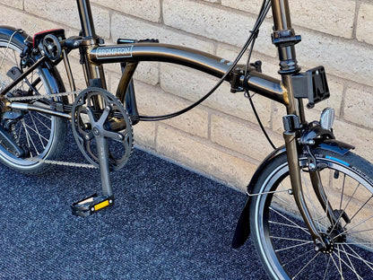 Brompton C Line 12-Speed High-HB Black Lacquer
