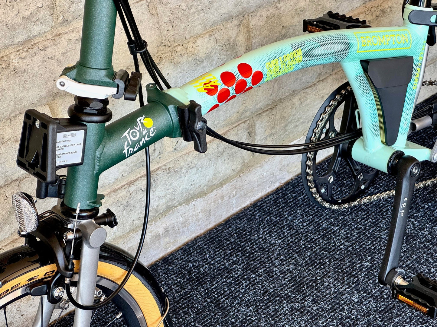 Brompton x Tour de France P Line IN STOCK NOW!