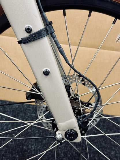 Brompton Venture G Line Alfine 11-Speed Trail Dust White Medium or Large