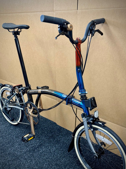 Brompton 1975 Anniversary Edition C Line 12-Speed Mid-HB WITH BAGS!
