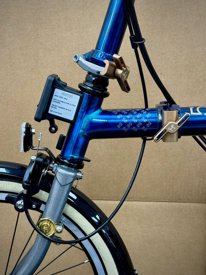 Brompton 1975 Anniversary Edition C Line 12-Speed Mid-HB WITH BAGS!