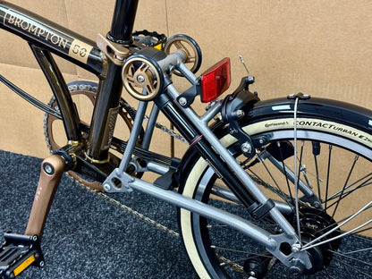 Brompton 1975 Anniversary Edition C Line 12-Speed Mid-HB WITH BAGS!