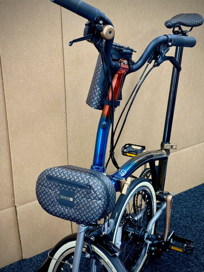 Brompton 1975 Anniversary Edition C Line 12-Speed Mid-HB WITH BAGS!