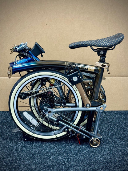 Brompton 1975 Anniversary Edition C Line 12-Speed Mid-HB WITH BAGS!