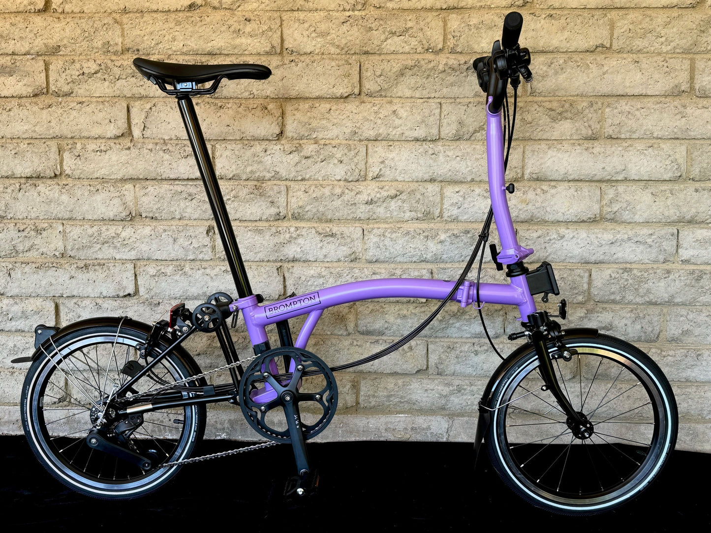 Brompton P Line 12-Speed Mid-HB POP Lilac