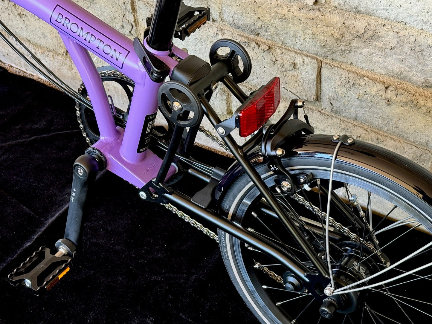 Brompton P Line 12-Speed Mid-HB POP Lilac