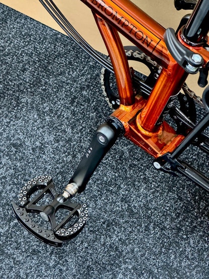 Brompton Pre-Owned Superlight High-HB 6-Speed Flame Lacquer