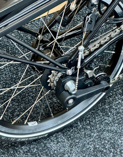 Brompton Pre-Owned Superlight High-HB 6-Speed Flame Lacquer