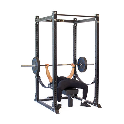 Bells Of Steel Hydra Flat Foot Power Rack - Prebuilt (3" x 3", ⅝" Holes) - FLT-HDR-PREBLT