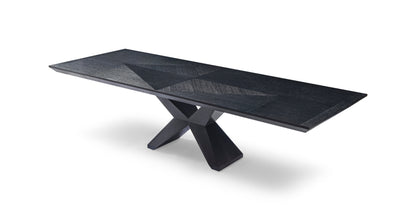 SHERES "Angles" Dining Table Wenge - D-06-Walnut