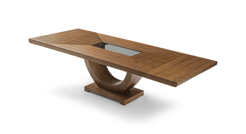 SHERES "Lauren" Dining Table Walnut - AD410-01L-07
