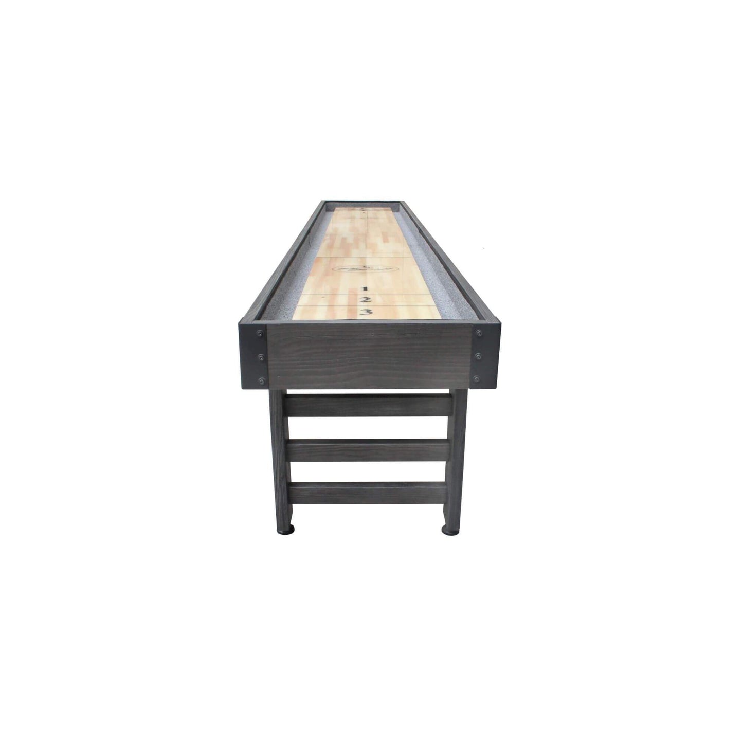 Playcraft Saybrook Midnight Shuffleboard Table in Gray - SHSAYMID12