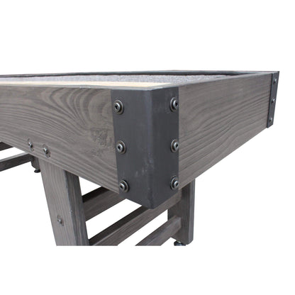 Playcraft Saybrook Midnight Shuffleboard Table in Gray - SHSAYMID12