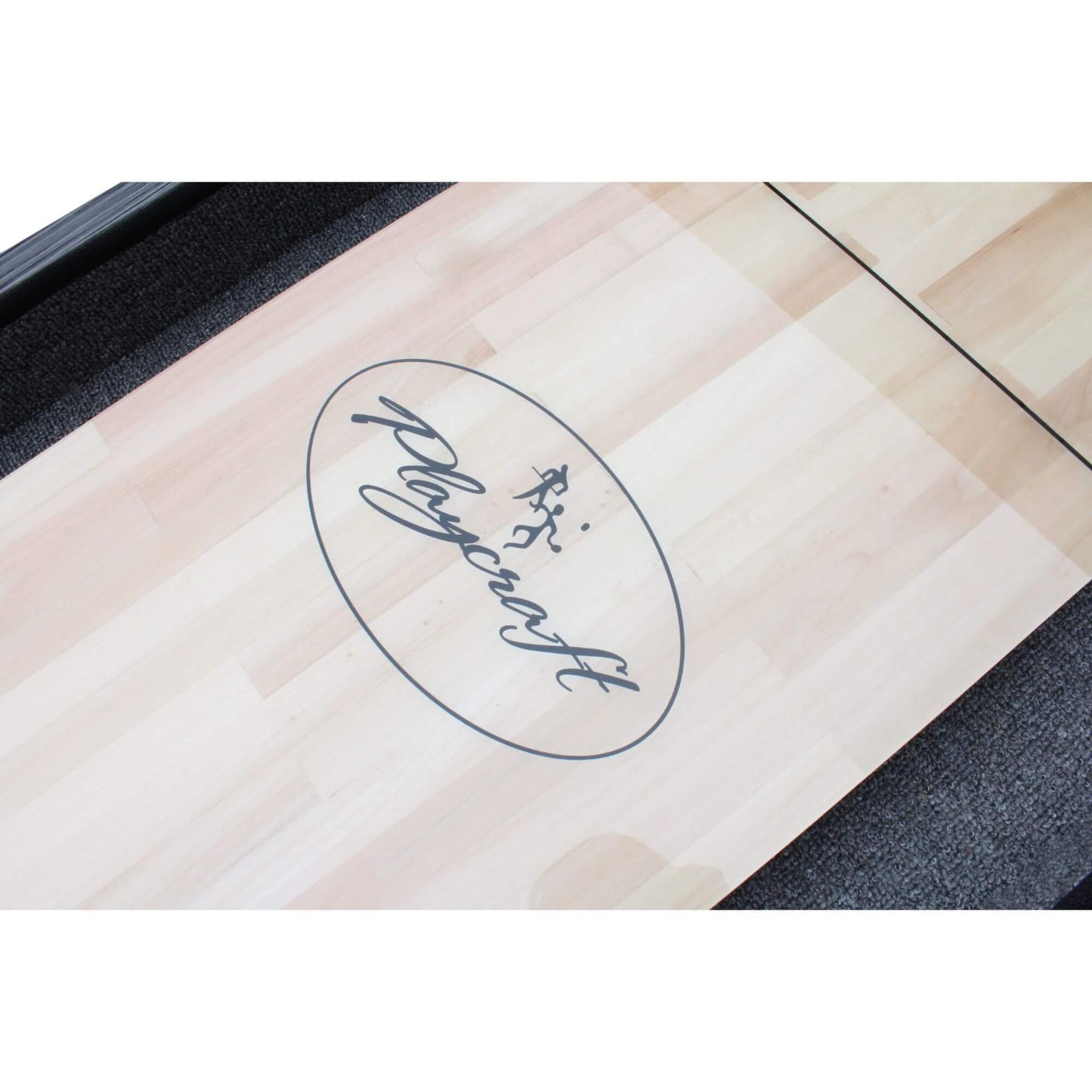 Playcraft Saybrook Midnight Shuffleboard Table in Gray - SHSAYMID12