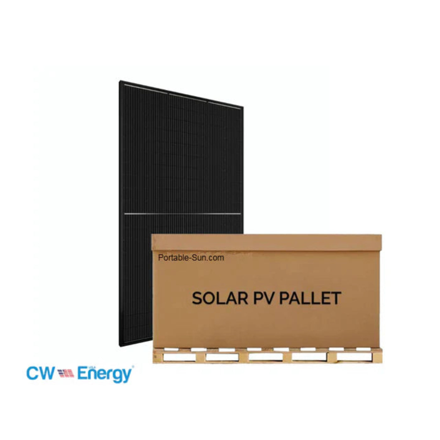 CW Energy 15.75kW Pallet | 450W N-Type Solar Panel |CWT450 108TNB10 | Full Pallet (35) | FEOC Compliant