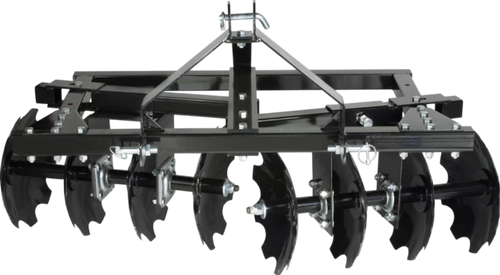 MotoAlliance Disc Plow Harrow Cat-0 Hitch Three-Point Attachment New -IP6004