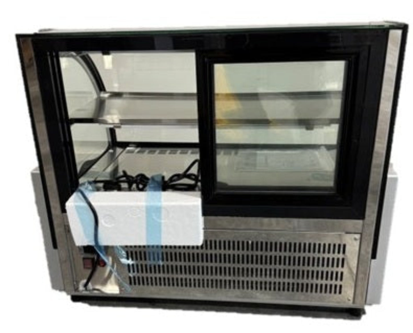 Chef AAA  35"W Curved Glass Countertop Heated Display Case - WTCH-90