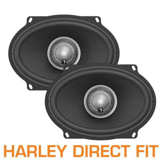 Diamond Audio 5"x7" 2-Way Harley-Davidson Direct Replacement Speakers (2Ω)- HXM57F2BK