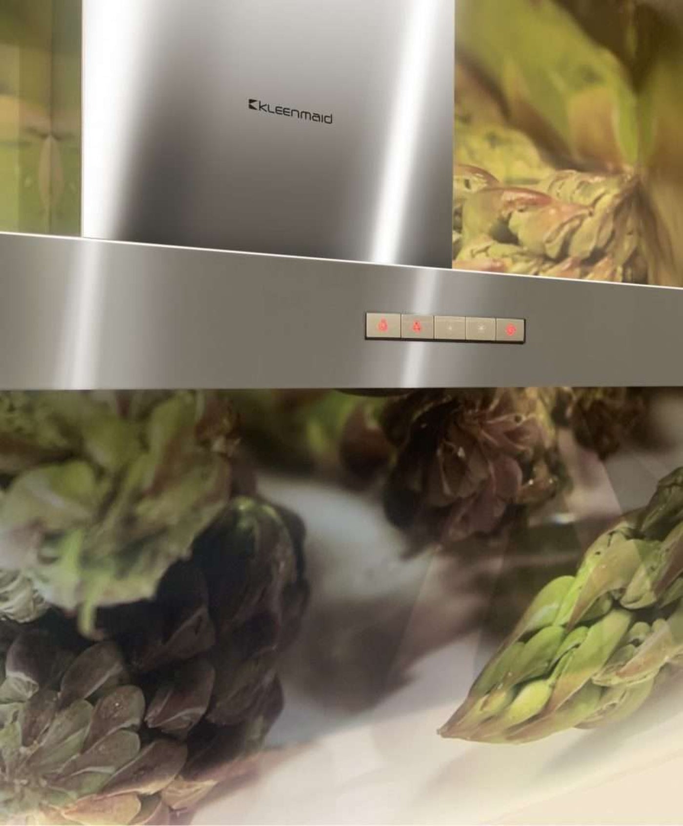 Kleenmaid 90cm Stainless Steel Wall Mounted Canopy Rangehood - RHSC91
