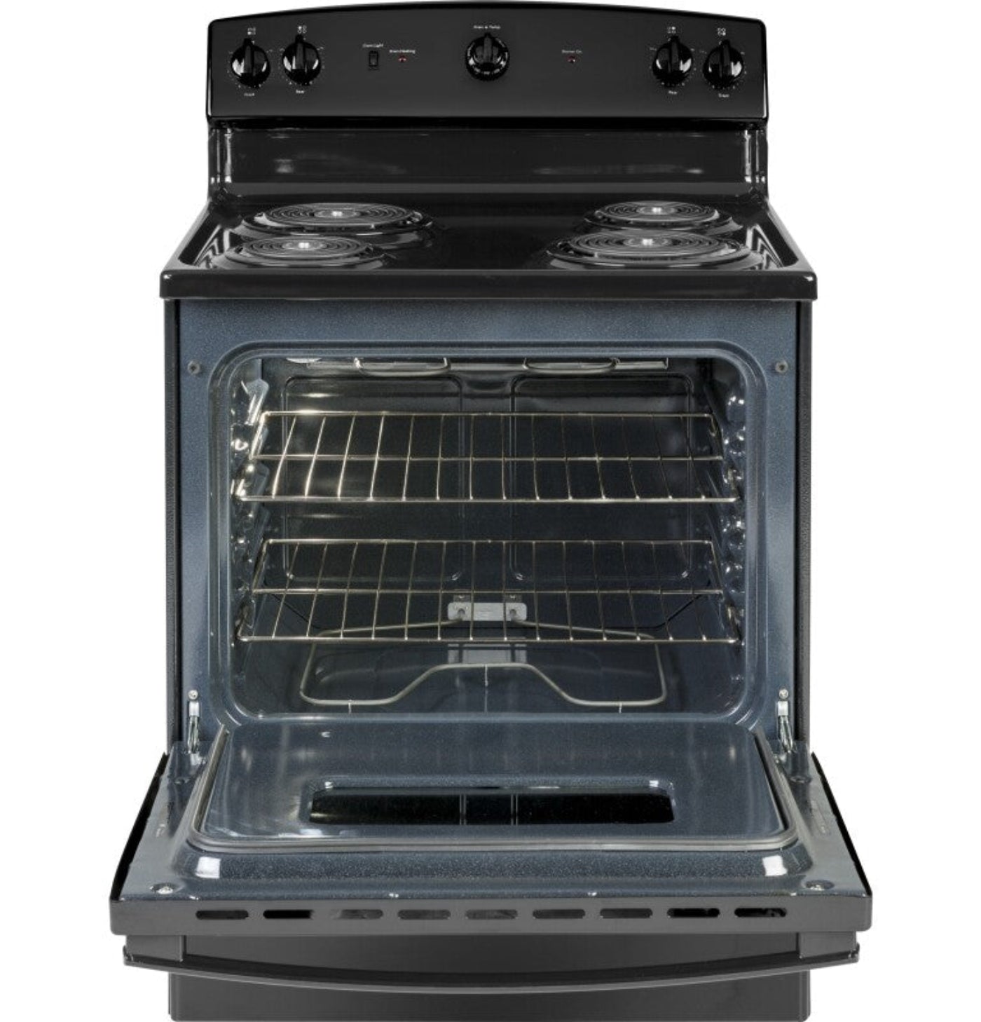 GE Appliances 30" Free-Standing Electric Range Black - JBS160DMBB